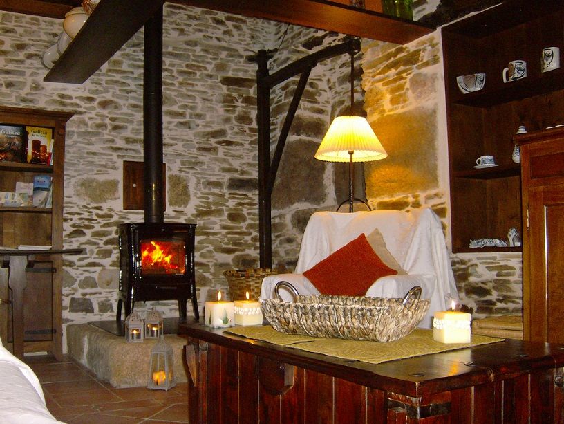 Os Tres Teixos Vendégház San Acisclo Szoba fotó